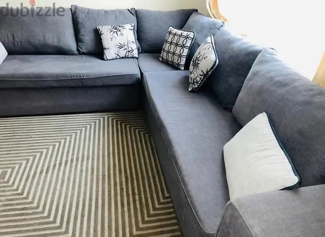 Manama, Furniture, BHD 50,  L Shaped 6 Seater Sofa