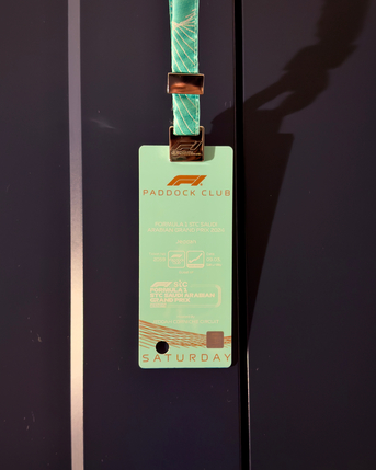 Ad Diriyah, Collectibles, SAR 1300,  F1 Paddock Club VIP Pass - Saudi GP 2024 (Collector Item)