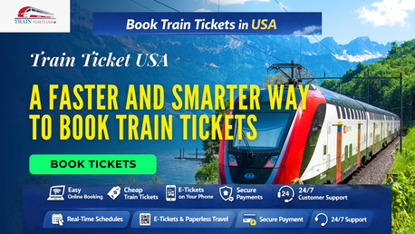 New York, Travel, Easy Train Ticket Booking In USA