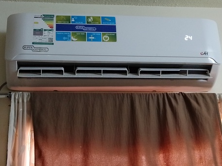 Riyadh, Air Conditioners, SAR 1,  Super General 2 Ton Split AC In Excellent Condition Like New