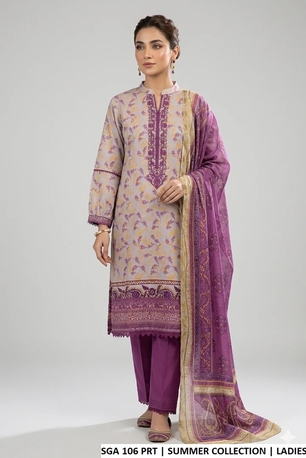 Thuqbah, Clothing & Accessories, SAR 175,  Ready To Wear Embroidered Lawn