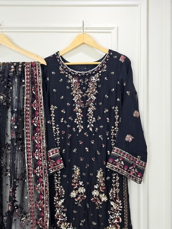 Thuqbah, Clothing & Accessories, SAR 260,  Ready To Wear Chiffon 3Pc Luxury Outfits