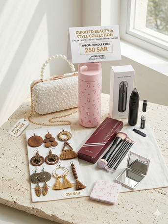 Al Aziziyah, Health & Beauty Items, SAR 250,  Boho-Chic Style & Beauty Collection (6 Items)