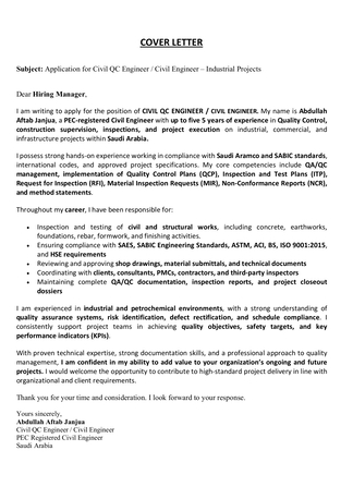 Jeddah, Job Seekers, CIVIL QC / CIVIL SITE ENGINEER