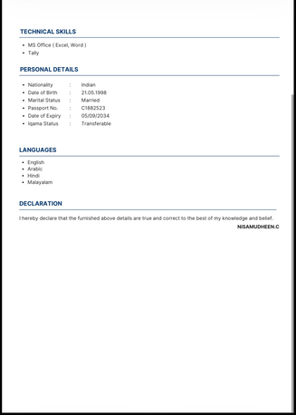 Jeddah, Job Seekers, JUNIOR ACCOUNTANT CUM OFFICE ADMIN