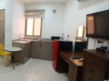 Saar, Apartments/Houses, BHD 140/month,  Furnished,  Studio,  40 Sq. Meter,  Furnished Studio With Unlimited EWA Near Al Wisam School