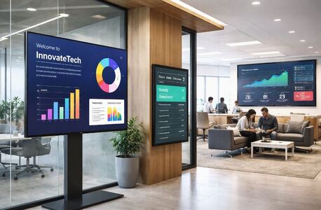 New Delhi, Business, Smart Office Digital Signage Solutions For Modern Workplaces