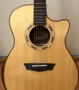 BHD 350, Washburn WG2OSCE Electro-Acoustic Guitar (Excellent Condition)