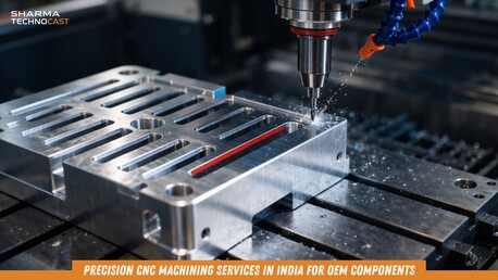 Ahmedabad, Business, Precision CNC Machining Services In India For OEM Components | Sharma Technocast