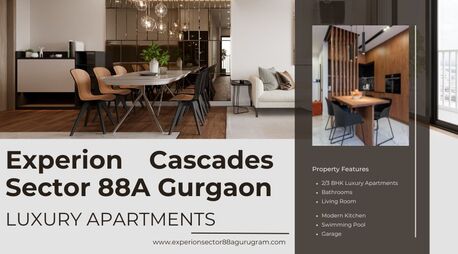 Gurgaon, Real Estate For Sale, Experion Cascades Sector 88A &ndash; Premium Living With Modern Luxury Apartments