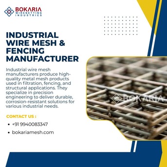 Chennai, Industrial Machinery, Industrial Wire Mesh & Fencing Manufacturer In South India