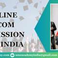 Online MCom Admission 2026 India