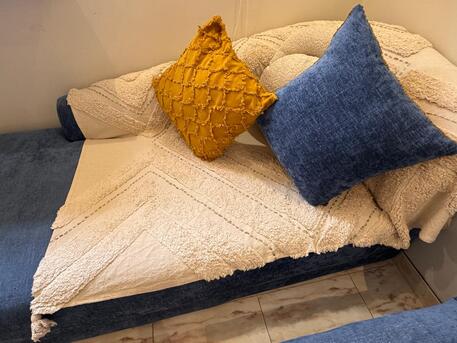 Al Rawdah, Furniture, SAR 1900,  1 Year Used - Sofa Set With Coffee Table Stylish And Customised