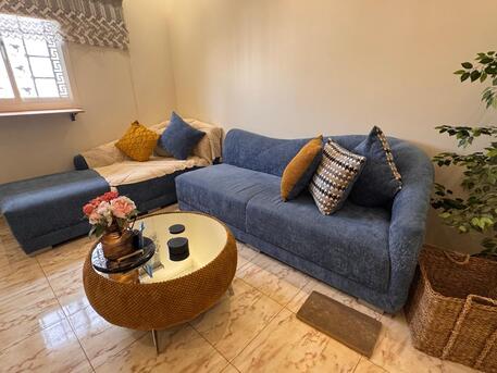 Al Rawdah, Furniture, SAR 1900,  1 Year Used - Sofa Set With Coffee Table Stylish And Customised