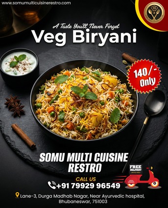 Bhubaneswar, Food & Drink, Somu Multi Cuisine Restro | Delicious Food, Cozy Ambience, Great Moments