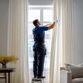 ✅✅✅ CURTAINS INSTALLATION | CURTAIN ROD FIXING DAMMAM✅✅
