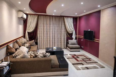 Cairo, Apartments/Houses, USD 300/week,  Furnished,  3 BR,  155 Sq. Meter,  Luxury 3BR Furnished Apartment With Pool In Dreamland Compound, 6 October, Gated & Private