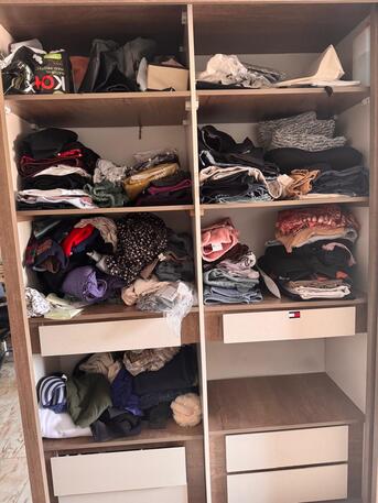 Al Rawdah, Furniture, SAR 3000,  Full Customised Bedroom Set - Twin Bed, Wardrobe, Dressing Table And TV Table Set