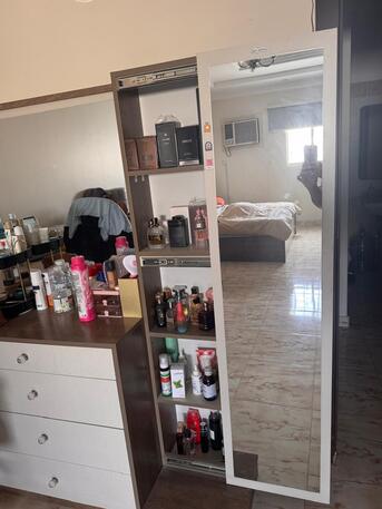 Al Rawdah, Furniture, SAR 3000,  Full Customised Bedroom Set - Twin Bed, Wardrobe, Dressing Table And TV Table Set