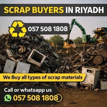 Al Olaya, Items Wanted, ♻️ Riyadh Scrap Buyers Team Turn Your Scrap Into Cash Today! We Remove Unwanted Scrap