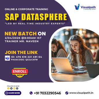 Hyderabad, Education, SAP Datasphere New Batch Enroll Now