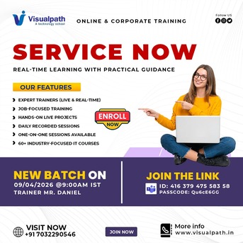 Hyderabad, Education, ServiceNow Training &ndash; New Batch Online Starting April 9
