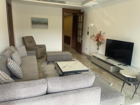 Abdoun, Apartments/Houses, JOD 25000/year,  Furnished,  4 BR,  290 Sq. Meter,  Semi Ground Floor Apartment For Rent In Abdoun