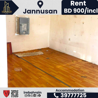 Jannusan, Staff Accomodation, BHD 900,  Labour Accommodation For Rent &ndash; Jannusan (Near Country Mall) Inclusive Of EWA