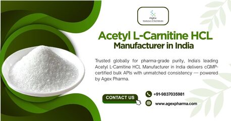 New Delhi, Health & Beauty Items, Why Acetyl L-Carnitine HCL Manufacturer In India Is Trending Again