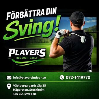 Stockholm, Business, F?rb?ttra Din Sving Med Modern Golftr?ning Hos Players Indoor Golf