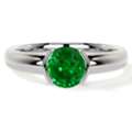 USD 3216,  Shop 0.50cts Natural Emerald Best Engagement Rings At GemsNY
