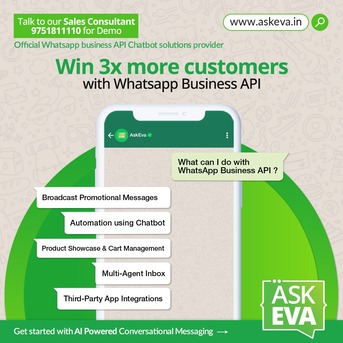 Madurai, Software Development, WhatsApp Chatbot For Sales And Customer Engagement