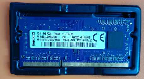 Al Rehab, Computers, SAR 300,  Kingston DDR3L RAM 8 GB KIT ( 4 GB X 2 Pcs )