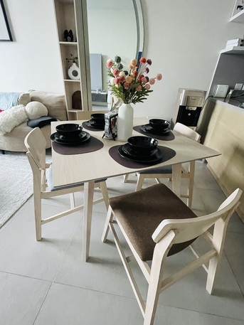 Al Seef, Furniture, BHD 50,  4 Dining Chairs For Sale
