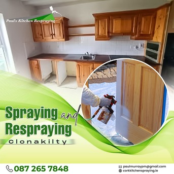 Dublin, Interior Design, Spraying And Respraying: Restoring Beauty To Kitchen Surfaces