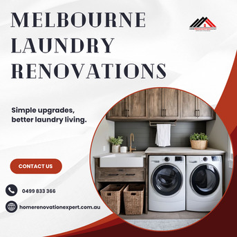 Melbourne, Construction, Custom Laundry Renovations Melbourne