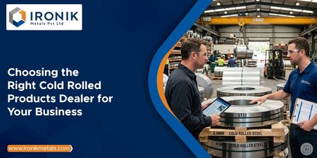 Vadodara, Materials, Cold Rolled Products Dealer In Gujarat - Ironikmetals