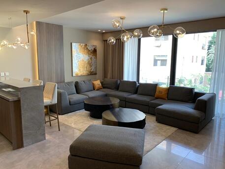 Abdoun, Apartments/Houses, JOD 15000/year,  Furnished,  2 BR,  134 Sq. Meter,  Elegant Apartment For Rent In Abdoun