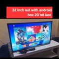 BHD 20,  32 Inch Led With Android Box 20 Last Msg 3670 8372 Wts Ap No Call