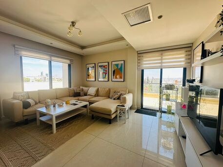 Abdoun, Apartments/Houses, JOD 16000/year,  Furnished,  2 BR,  110 Sq. Meter,  Rooftop Apartment For Rent In Abdoun