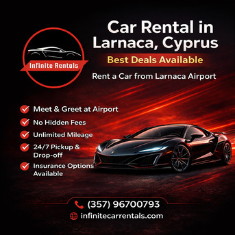 Nicosia, Business, Car Rental In Larnaca &ndash; Best Deals With Infinite Rentals