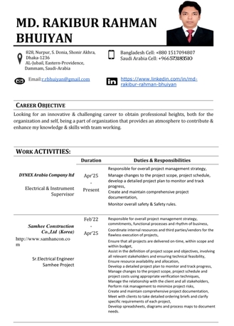 Riyadh, Job Seekers, Electrical Engineer