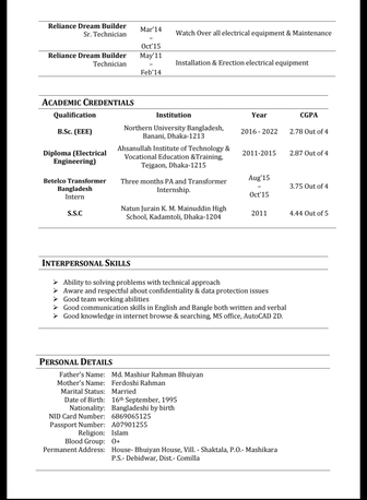 Riyadh, Job Seekers, Electrical Engineer