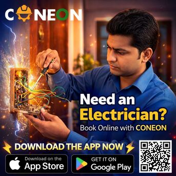 Gurgaon, Construction, Gurgaon&rsquo;s Trusted Electrician Service &ndash; Fast Booking On CONEON