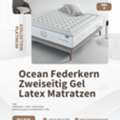 EUR 300,  Ocean Federkern Zweiseitig Gel Latex Matratzen &ndash; Perfekt F?r Alle Schlafpositionen Geeigne