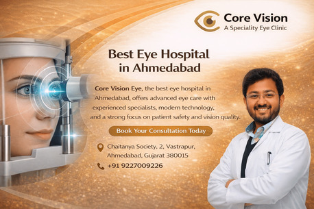 Ahmedabad, Health, Core Vision Eye &ndash; Advanced Eye Hospital In Ahmedabad For Better Vision
