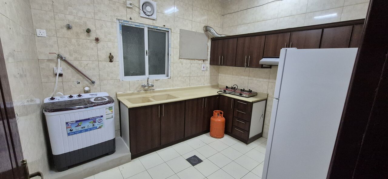 Jubail, Apartments, Flats, Houses & Villas, SAR 2000/month,  Furnished,  Furnished Family 1BHK Flat Near KMC Hospital Only By 2,000sr Free Elect, Wifi, Water