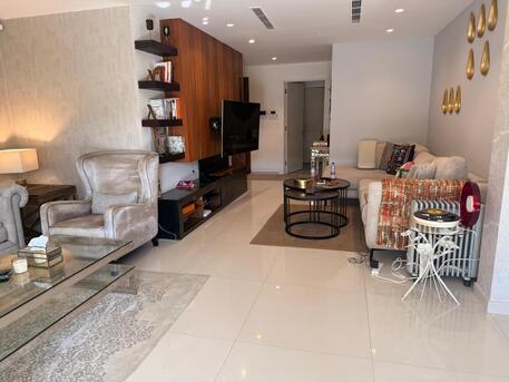 Abdoun, Apartments/Houses, JOD 20000/year,  Furnished,  2 BR,  123 Sq. Meter,  Semi Ground Floor Apartment For Rent In Abdoun