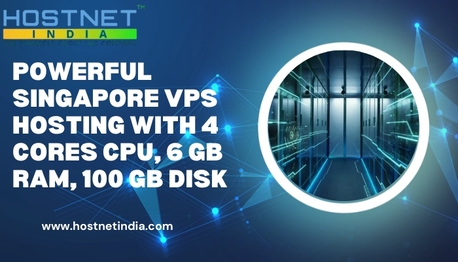 Singapore, Technical, Powerful Singapore VPS Hosting With 4 Cores CPU, 6 GB RAM, 100 GB Disk