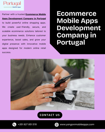 Lisbon, Mobile Apps, Top Ecommerce Mobile Apps Development Company In Portugal